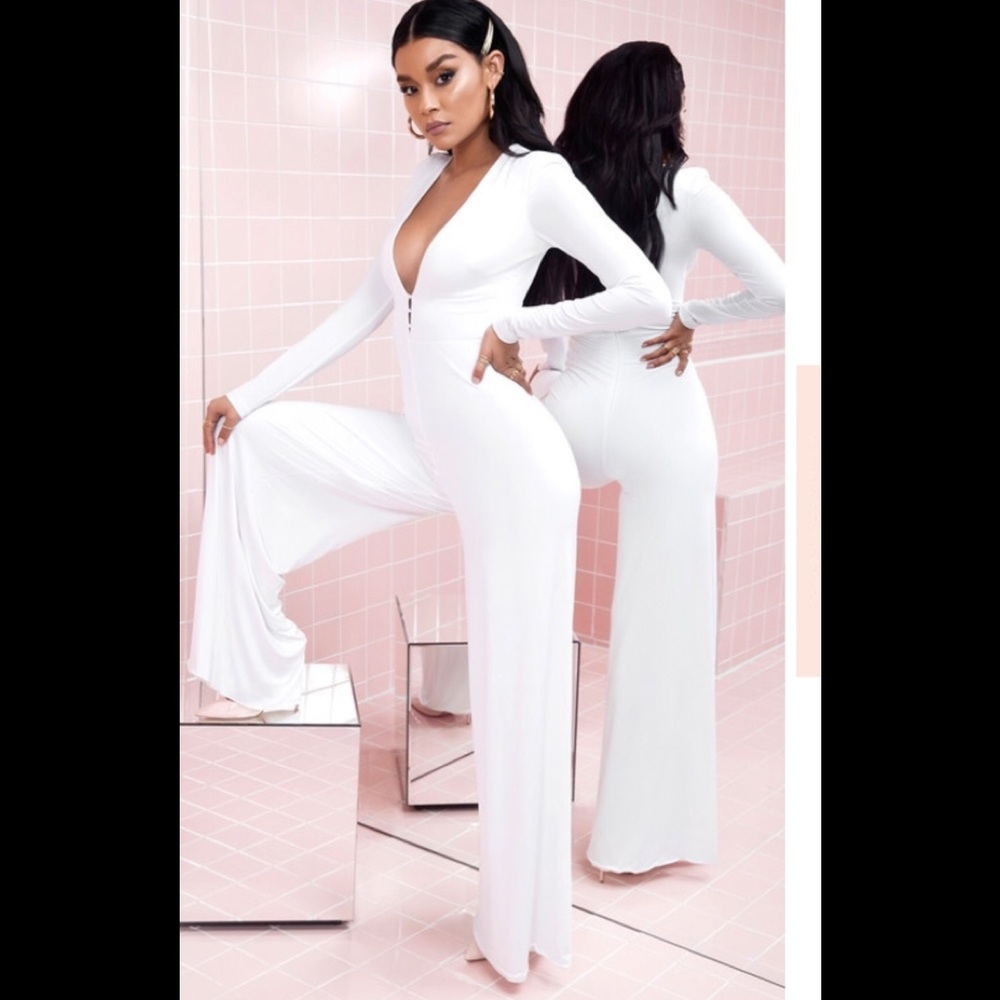 House of CB MARTINA white jumpsuit